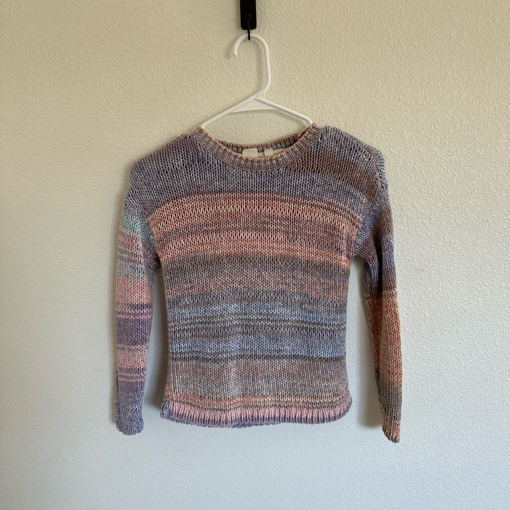 GAP Pastel Striped Women's Sweater